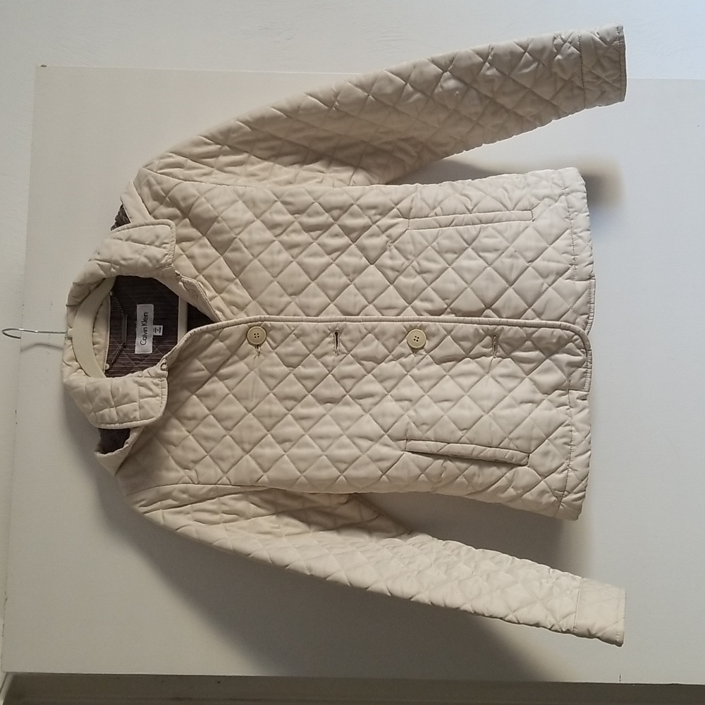Womens Calvin Klein Quilted Jacket